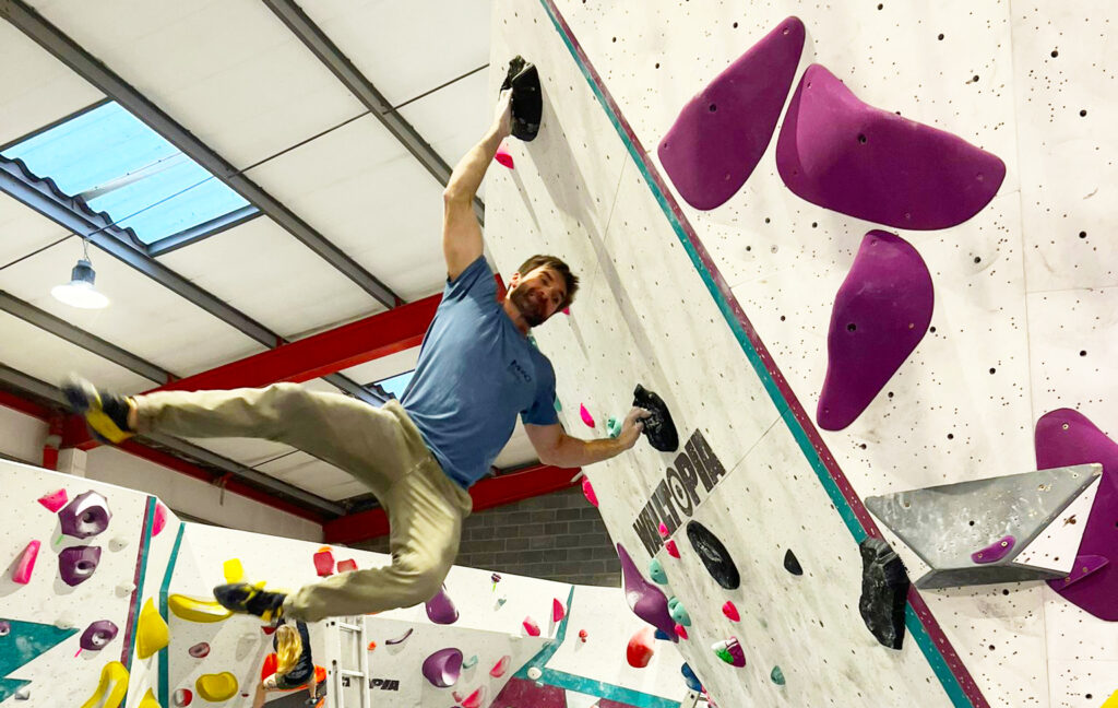 Cailean on the "V11"